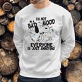 Snoopy Im Not In A Bad Mood Everyone Is Just Annoying Sweatshirt Gifts for Him