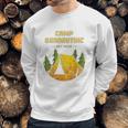 Social Distancing Funny Camping Sweatshirt Gifts for Him