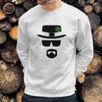 St Patricks Day Heisenberg Inspired Irish Men Sweatshirt Gifts for Him