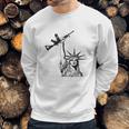 Statue Of Liberty Rifle 2Nd Amendment Mens Sweatshirt Gifts for Him