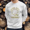 The Steel City Vintage Pittsburgh Football Sweatshirt Gifts for Him