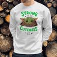 Strong In Me Cuteness Is Baby Yoda Shirt Sweatshirt Gifts for Him