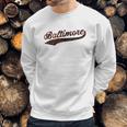 Ugp Campus Apparel Hometown Baseball Script Hometown Sweatshirt Gifts for Him