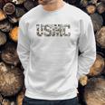 Us Marine Corps Usmc Camo Fill Sweatshirt Gifts for Him