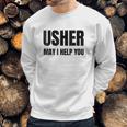 Usher Uniform Sweatshirt Gifts for Him