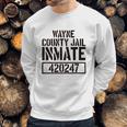 Wayne County Jail Inmate Prison Halloween Costume Sweatshirt Gifts for Him