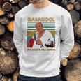 I Will Have The Gabagool For Dinner Retro Sweatshirt Gifts for Him