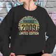 12 Years Old Retro Vintage Awesome Birthday 2009 Sweatshirt Gifts for Her