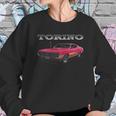 1970 Ford Torino Gt Red Sweatshirt Gifts for Her