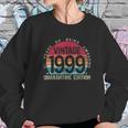 22St Birthday Retro Vintage 1999 Social Distancing Sweatshirt Gifts for Her