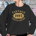 27 Years Old 27Th Birthday Anniversary Best Limited 1995 Sweatshirt Gifts for Her