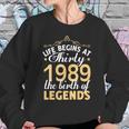 30Th Birthday Gift Vintage 1989 Classic Sweatshirt Gifts for Her