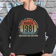 40Th Birthday Vintage March 1981 40 Years Old Sweatshirt Gifts for Her