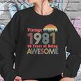 40Th Birthday Gifts Vintage Years Of Being Awesome Sweatshirt Gifts for Her