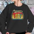 44 Years Old Gifts 44Th Birthday Men Awesome Since 1977 Ver2 Sweatshirt Gifts for Her