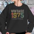 47 Years Old Gifts Vintage 1975 Limited Edition 47Th Birthday Sweatshirt Gifts for Her