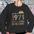 51St Birthday Vintage 1971 Sweatshirt Gifts for Her