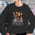 54 Years Of 1966 2020 Star Trek Characters Signatures Sweatshirt Gifts for Her