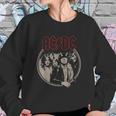 Acdc Print Design Sweatshirt Gifts for Her