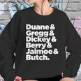 Allman Brothers White Sweatshirt Gifts for Her