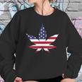 American Marijuana Leaf Sweatshirt Gifts for Her