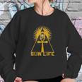 Ancient Egyptian Kemetic Ankh Pyramid Sun Life Sweatshirt Gifts for Her