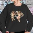 Angelic Vintage Cherub Design Charming Baby Angels Sweatshirt Gifts for Her