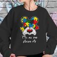 Austim Mouse Cartoon - Austim AwarenessShirt Sweatshirt Gifts for Her