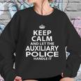 Auxiliary Police Sweatshirt Gifts for Her