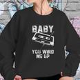 Baby You Wind Me Up Vintage Pen And Cassette Tape Vintage Sweatshirt Gifts for Her