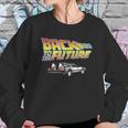 Back To The Future 8Bit Delorean Sweatshirt Gifts for Her