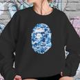 Bape R Abc Blue Camo Sweatshirt Gifts for Her