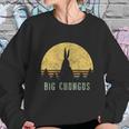 Big Chungus Funny Gift Retro Vintage Sunset Meme Video Game Gift Sweatshirt Gifts for Her