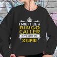 I Might Be A Bingo Caller But I Cant Fix Stupid Job Shirts Sweatshirt Gifts for Her