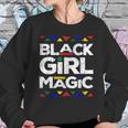 Black Girl Magic Black History Month Panthers Gift Design Sweatshirt Gifts for Her