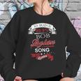 Bob Dylan Song Lyrics Sweatshirt Gifts for Her