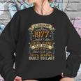 Born In February 1977 Vintage 44 Years Old 44Th Birthday Sweatshirt Gifts for Her