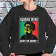 Burnings Spear Green And Red Sweatshirt Gifts for Her