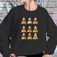 Candy Corn Emojis Halloween Cool Funny Emoticons Gift Sweatshirt Gifts for Her