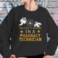 You Cant Scare Me I Am A Pharmacy Technician Halloween Sweatshirt Gifts for Her