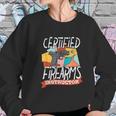 Certified Firearm Instructor Sweatshirt Gifts for Her