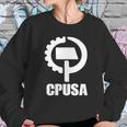 Communist Party Cpusa With Logo Sweatshirt Gifts for Her