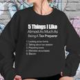 Cpa Accountant Tax Preparer Season Bacon Sweatshirt Gifts for Her