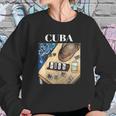 Cuban Dominos Cigar Fedora Hat Funny Cuba Sweatshirt Gifts for Her