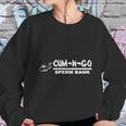 Cum-N-Go Sperm Bank Novelty Tshirt Sweatshirt Gifts for Her