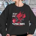 Cyberpunk Samurai Welcome To Night City Sweatshirt Gifts for Her