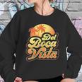 Del Boca Vista Sunset Retro Sweatshirt Gifts for Her