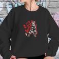 Demon Slayer Graphic Red Sweatshirt Gifts for Her