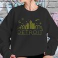 Detroit City Silhouette Sweatshirt Gifts for Her