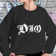 Dio Band Logo White Sweatshirt Gifts for Her